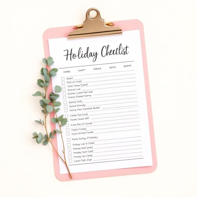 Holiday Gift Checklist